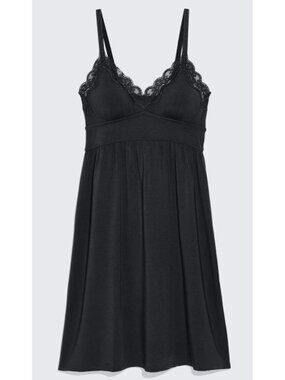 Knix Black Modal Nightgown size XL